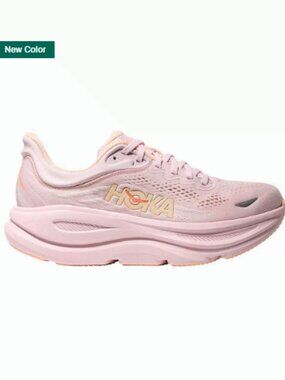 New Arrivals! Women's Bondi 9 Hoka Running Shoes - Lilac Cream